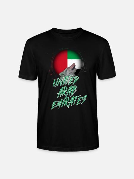 United Arab Emirates - Stanley/Stella CRAFTER Unisex Organic T-Shirt - black