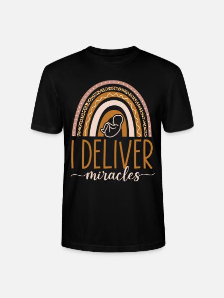 LD Labour And Delivery Nurse - Stanley/Stella CRAFTER Unisex Organic T-Shirt - black