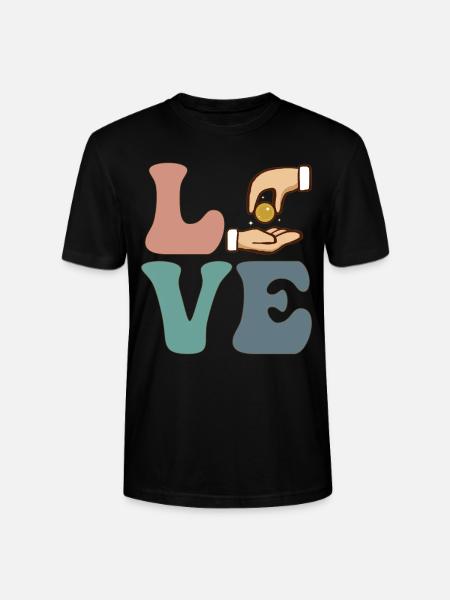 Fundraising Fundraiser Velgørenhed - Stanley Stella CRAFTER unisex økologisk-T-shirt - sort