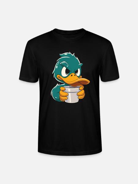 Duck - Stanley/Stella CRAFTER Unisex Organic T-Shirt - black