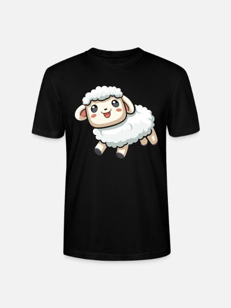 Sheep - Stanley/Stella CRAFTER Unisex Organic T-Shirt - black