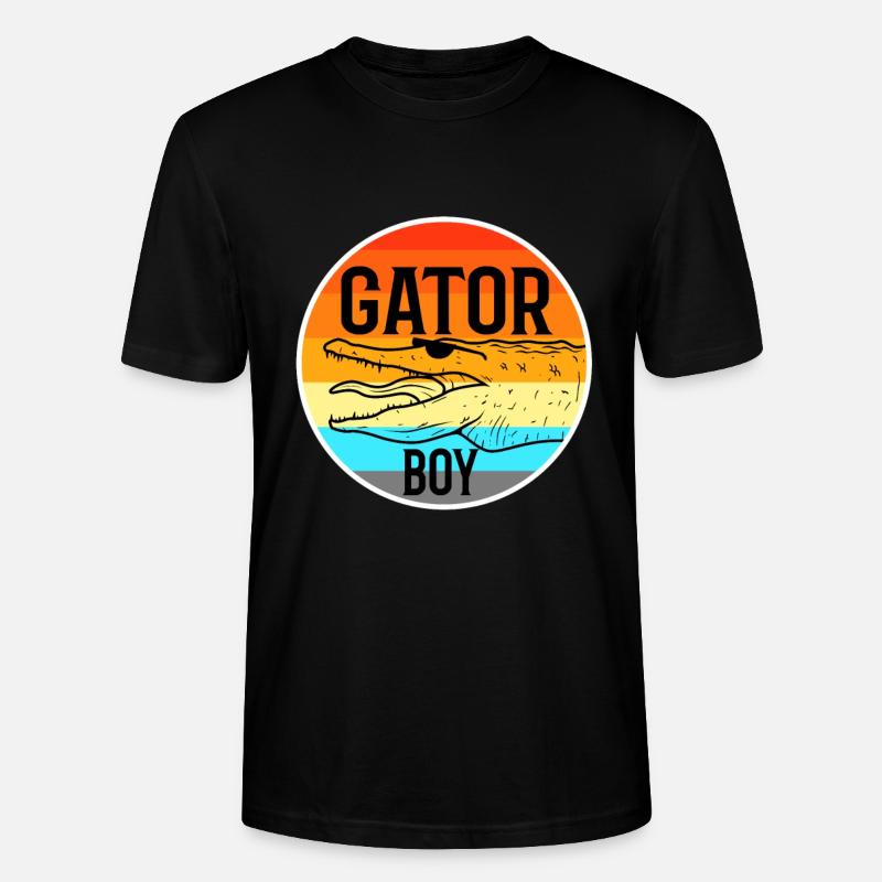 Gator Boy - T-shirt bio CRAFTER Stanley Stella Unisexe - noir