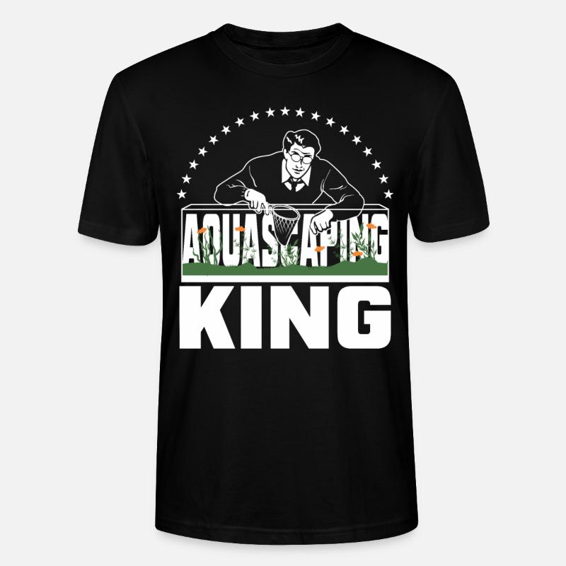 Roi de l’aquascaping - T-shirt bio CRAFTER Stanley Stella Unisexe - noir