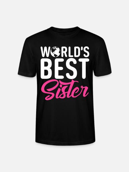 Sister Gifts - Stanley/Stella CRAFTER Unisex Organic T-Shirt - black