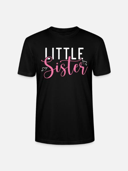 Little Sister Gifts - Stanley/Stella CRAFTER Unisex Organic T-Shirt - black