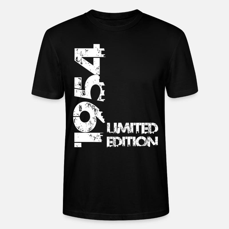 Edition limitée 1954 - T-shirt bio CRAFTER Stanley Stella Unisexe - noir