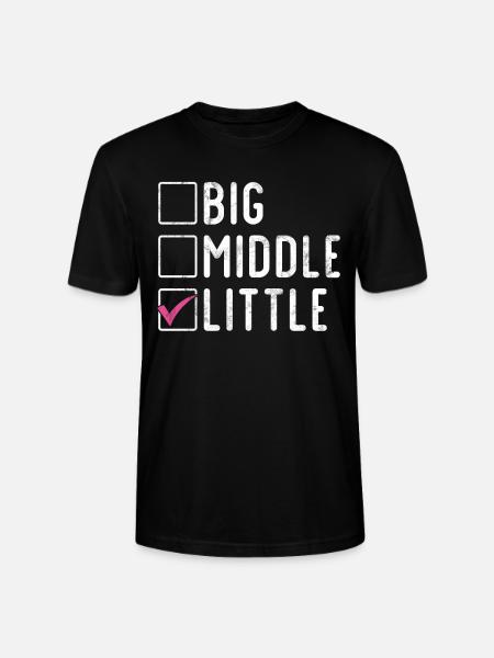 Cadeaux Petite Soeur - T-shirt bio CRAFTER Stanley Stella Unisexe - noir