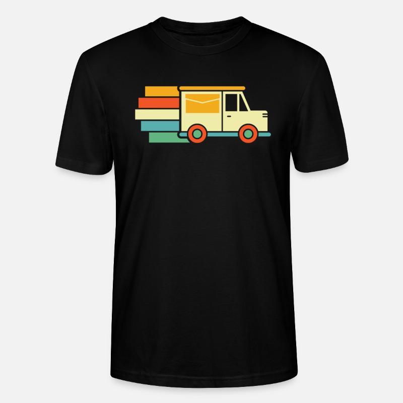 Postbote Briefträger - Stanley/Stella Unisex Bio-T-Shirt CRAFTER - Schwarz
