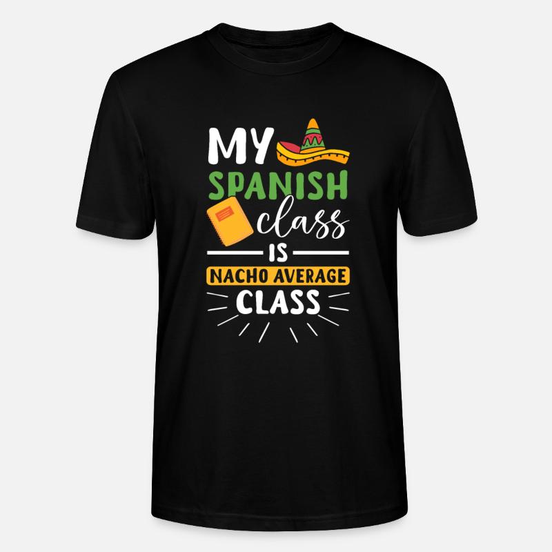 Spanischlehrerin Maestra Bilinguale Lehrerin - Stanley/Stella Unisex Bio-T-Shirt CRAFTER - Schwarz