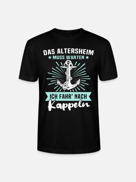 Kappeln Kappelner - Stanley/Stella Unisex Bio-T-Shirt CRAFTER - Schwarz