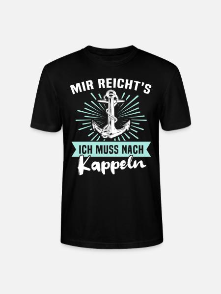 Kappeln Kappelner - Stanley/Stella Unisex Bio-T-Shirt CRAFTER - Schwarz