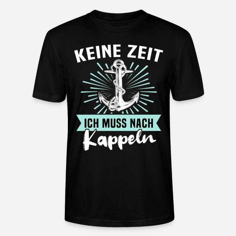 Kappeln Kappelner - Stanley/Stella Unisex Bio-T-Shirt CRAFTER - Schwarz