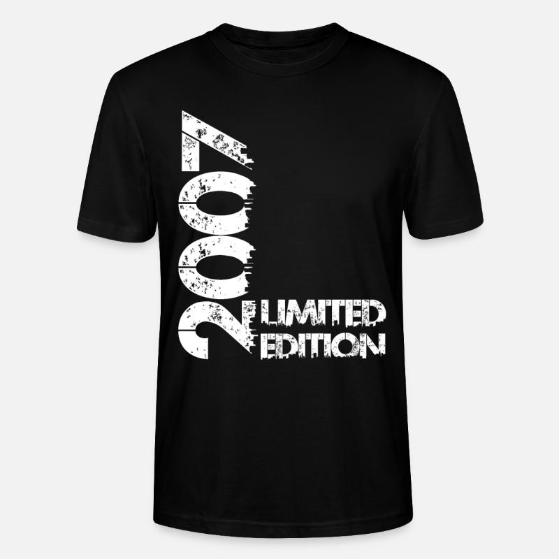 Édition limitée 2007 - T-shirt bio CRAFTER Stanley Stella Unisexe - noir