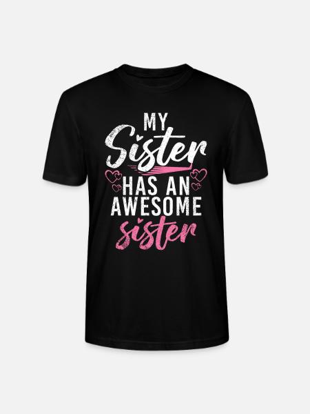 Middle Sister Gifts - Stanley/Stella Unisex Bio-T-Shirt CRAFTER - Schwarz