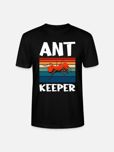 Antkeeping Ant Breeding Ants - Stanley/Stella CRAFTER Unisex Organic T-Shirt - black