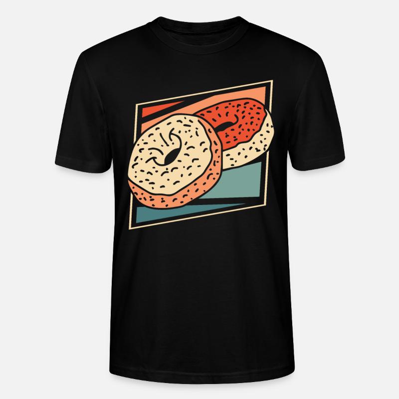 Donut - Stanley/Stella Unisex Bio-T-Shirt CRAFTER - Schwarz