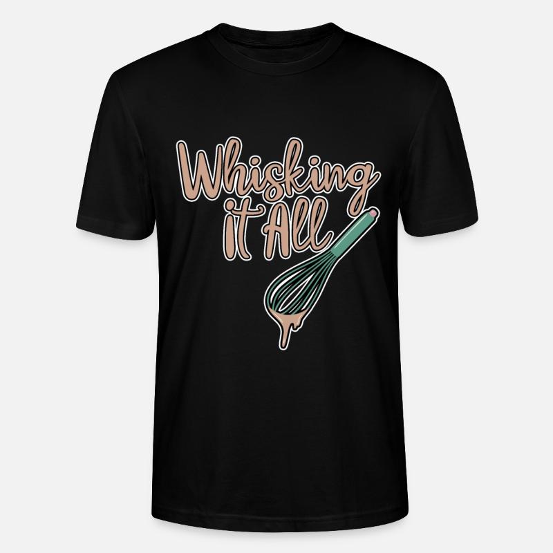 Whisking It All 2 - Stanley/Stella Unisex Bio-T-Shirt CRAFTER - Schwarz