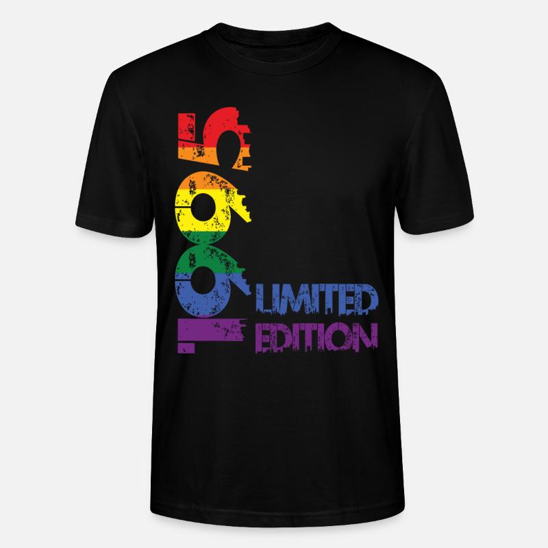 Édition limitée 1995 - T-shirt bio CRAFTER Stanley Stella Unisexe - noir