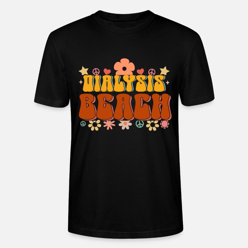 Dialyse Techniker Krankenschwester - Stanley/Stella Unisex Bio-T-Shirt CRAFTER - Schwarz