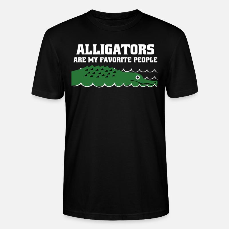 Alligator d’alligator - T-shirt bio CRAFTER Stanley Stella Unisexe - noir