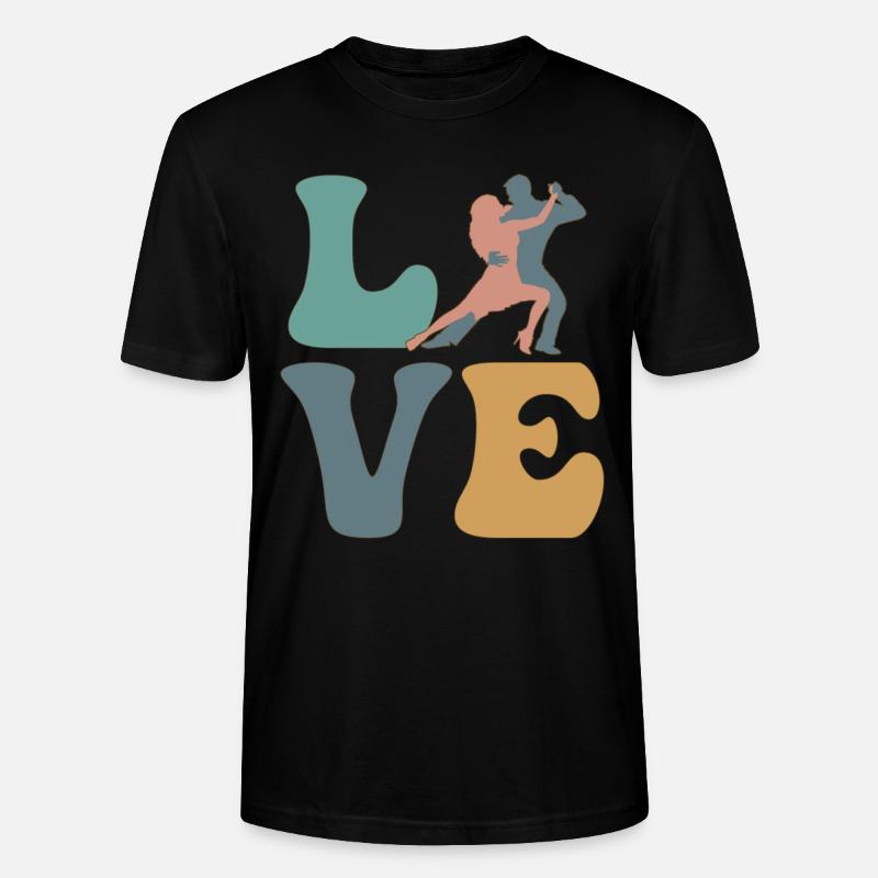 Salsa Dance Dancing Dancer Salsero - Stanley/Stella CRAFTER Unisex Organic T-Shirt - black