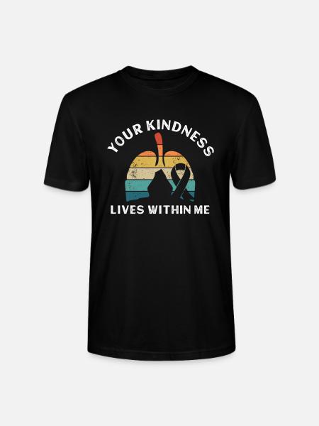 Organ Donor Lunge Organ Transplant - Stanley/Stella CRAFTER Unisex Organic T-Shirt - black