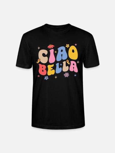 Ciao Bella - Stanley/Stella CRAFTER Unisex Organic T-Shirt - black