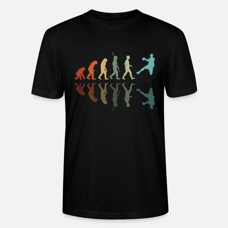 Handball Évolution - T-shirt bio CRAFTER Stanley Stella Unisexe - noir