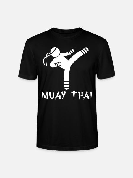 Muay Thai - Stanley/Stella CRAFTER Unisex Organic T-Shirt - black