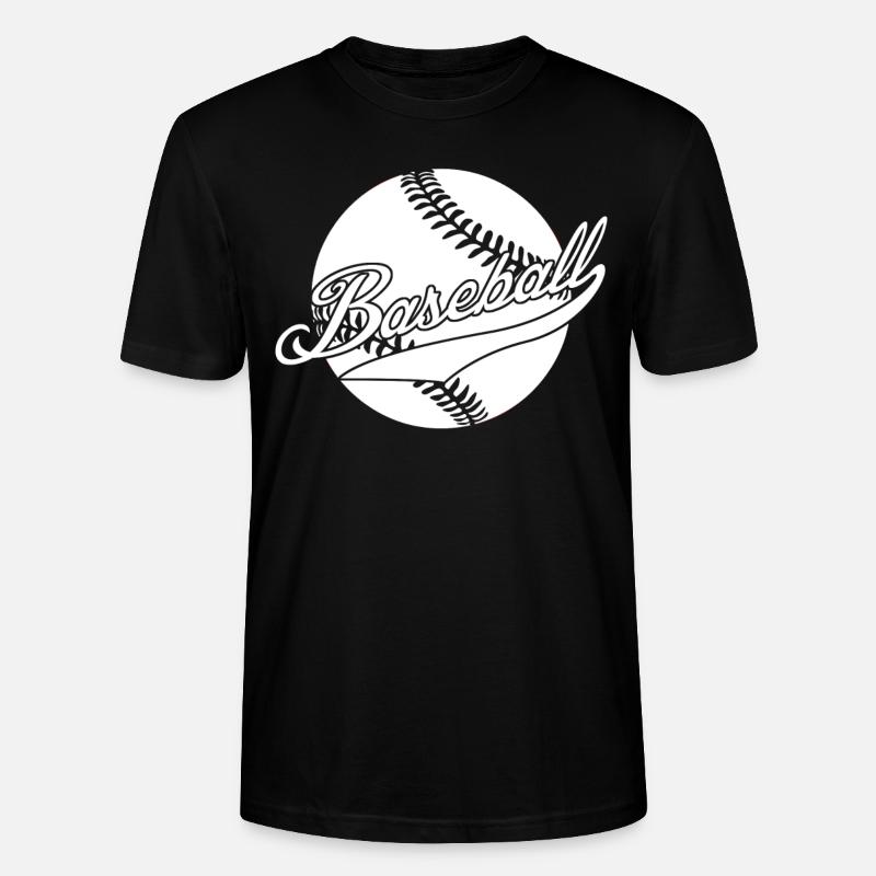 Baseball Bat Baseball Player - Stanley/Stella Unisex Bio-T-Shirt CRAFTER - Schwarz