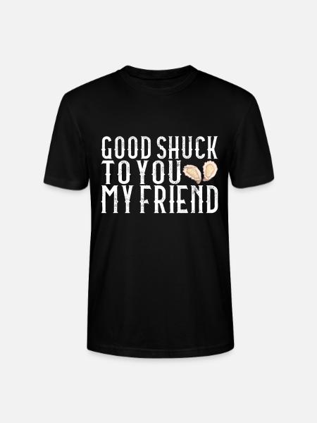 Austern Austernliebhaber - Stanley/Stella Unisex Bio-T-Shirt CRAFTER - Schwarz