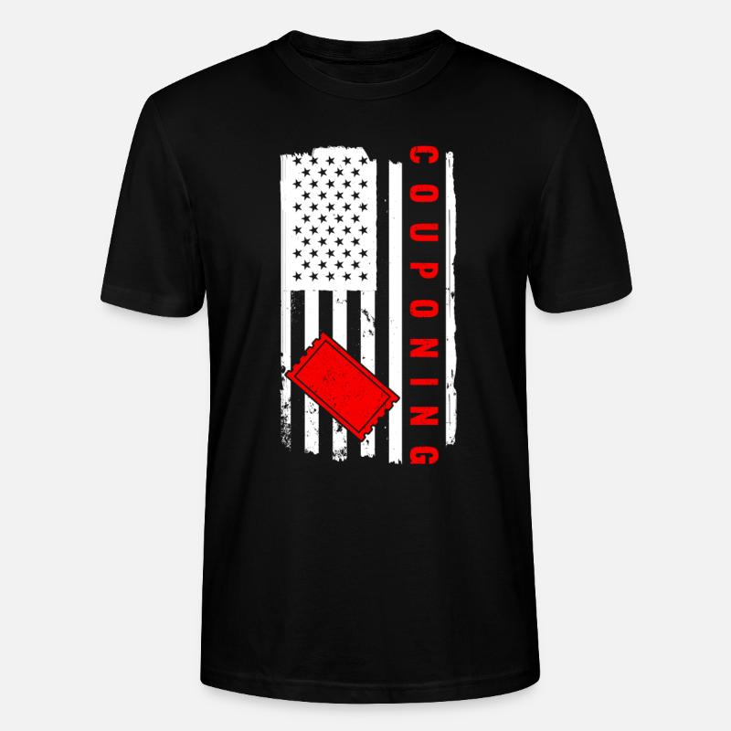 Coupon de points - T-shirt bio CRAFTER Stanley Stella Unisexe - noir