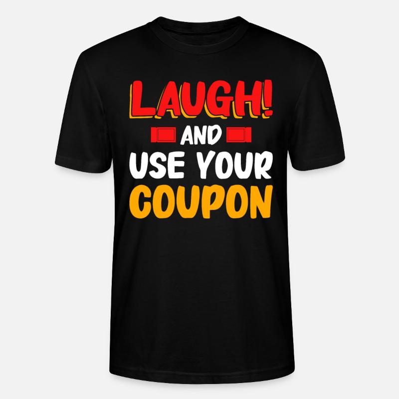 Coupon de points - T-shirt bio CRAFTER Stanley Stella Unisexe - noir