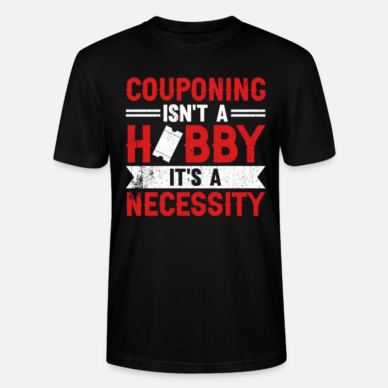 Coupon de points - T-shirt bio CRAFTER Stanley Stella Unisexe - noir
