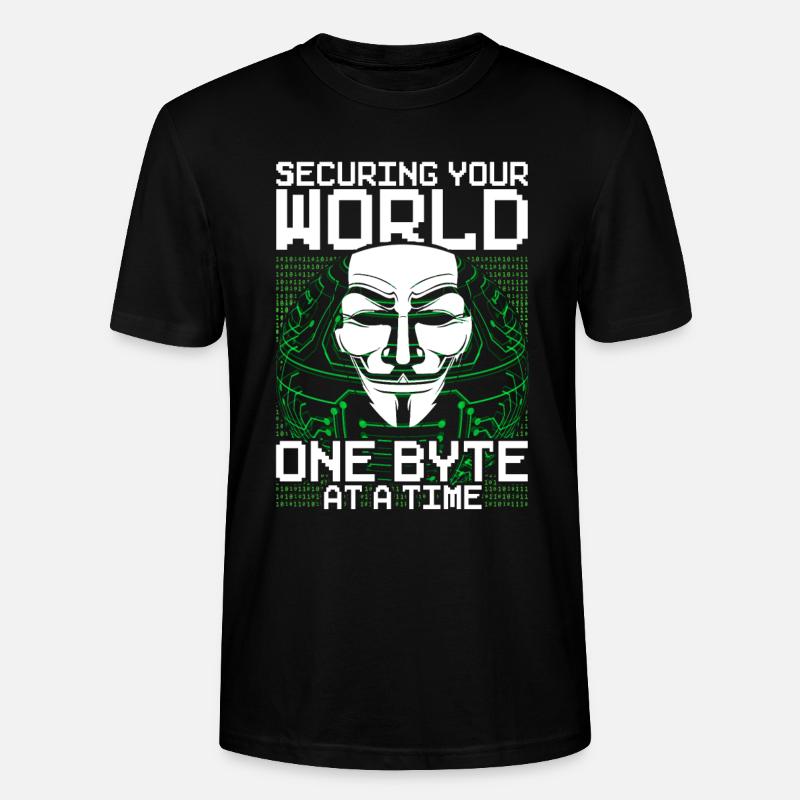 Ethical Hacker Ethischer Hacker - Stanley/Stella Unisex Bio-T-Shirt CRAFTER - Schwarz