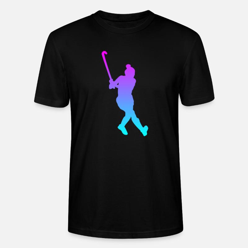 Eisfläche ruft: Puck-Jäger - Stanley/Stella Unisex Bio-T-Shirt CRAFTER - Schwarz