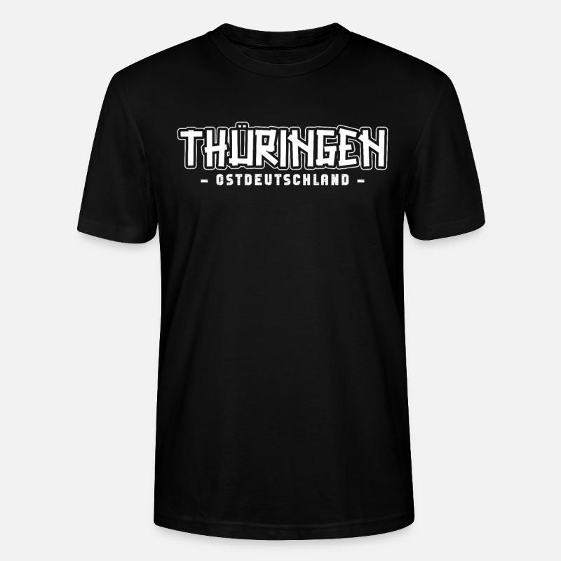 Thuringe Thuringe Thuringe Thuringe - T-shirt bio CRAFTER Stanley Stella Unisexe - noir