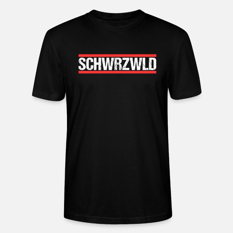 Schwarzwald - Stanley/Stella Unisex Bio-T-Shirt CRAFTER - Schwarz