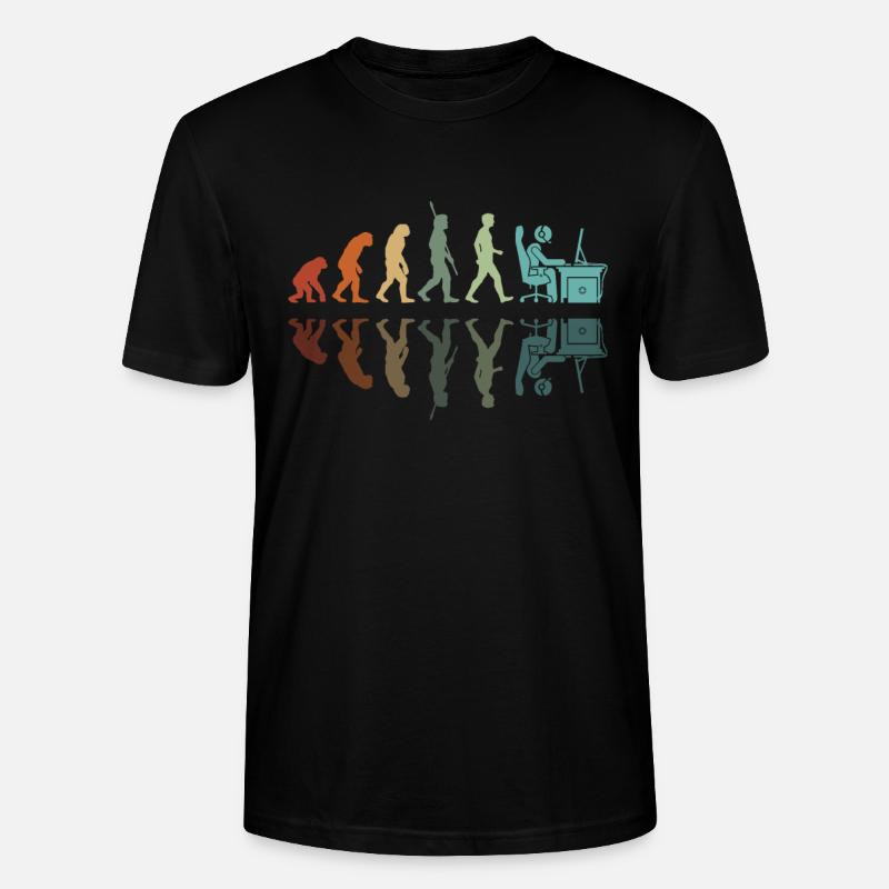 Gamer Entwicklung - Stanley/Stella Unisex Bio-T-Shirt CRAFTER - Schwarz
