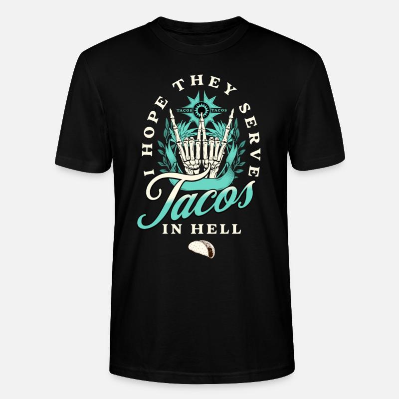 Taco - Stanley/Stella Unisex Bio-T-Shirt CRAFTER - Schwarz