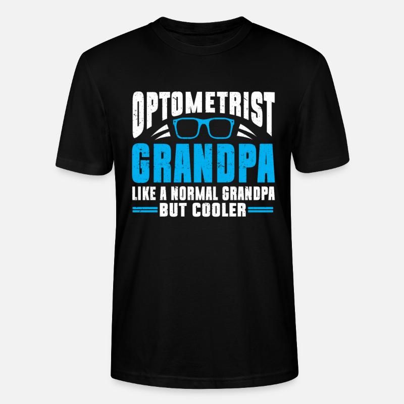 Optometrist Optiker Optometrie - Stanley/Stella Unisex Bio-T-Shirt CRAFTER - Schwarz