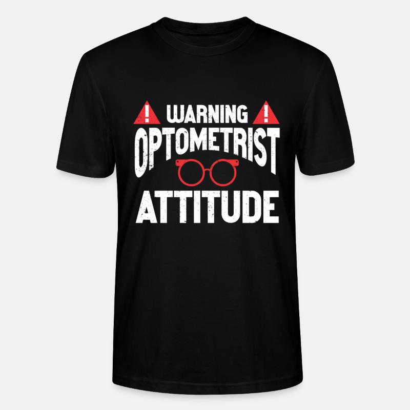 Optometrist Optiker Optometrie - Stanley/Stella Unisex Bio-T-Shirt CRAFTER - Schwarz