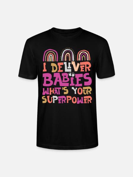 LD Labour And Delivery Nurse - Stanley/Stella CRAFTER Unisex Organic T-Shirt - black