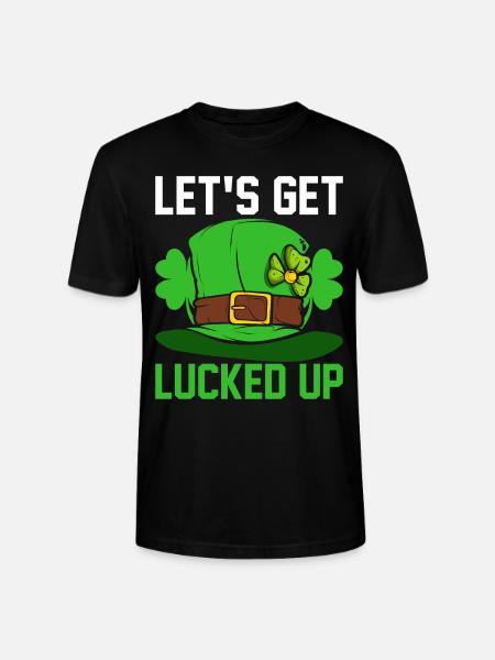 Funny Irish St. Patrick's Day - Stanley/Stella CRAFTER Unisex Organic T-Shirt - black