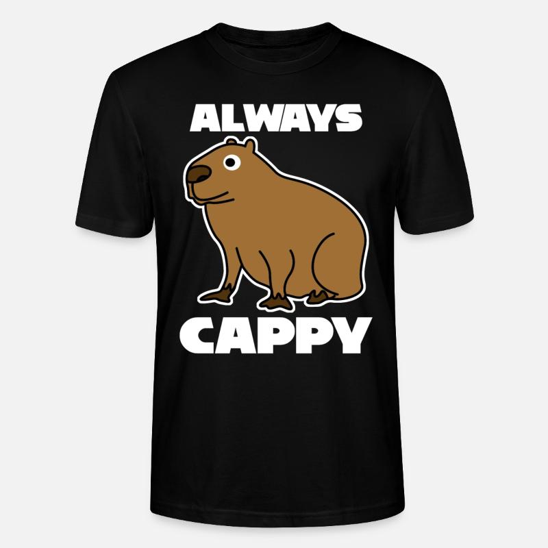 Capybaras Capybara - T-shirt bio CRAFTER Stanley Stella Unisexe - noir