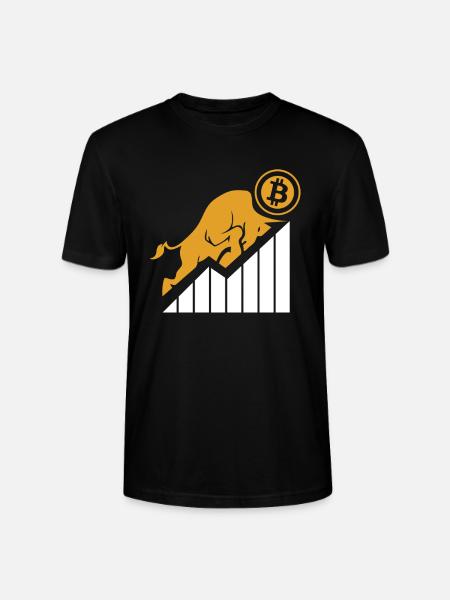 Blockchain Crypto Cryptocurrency Crypto Trader - Stanley/Stella CRAFTER Unisex Organic T-Shirt - black