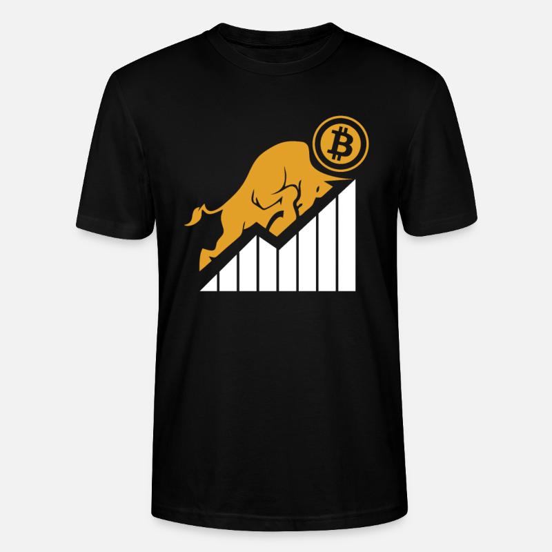Blockchain Crypto Cryptocurrency Crypto Trader - Stanley/Stella CRAFTER Unisex Organic T-Shirt - black