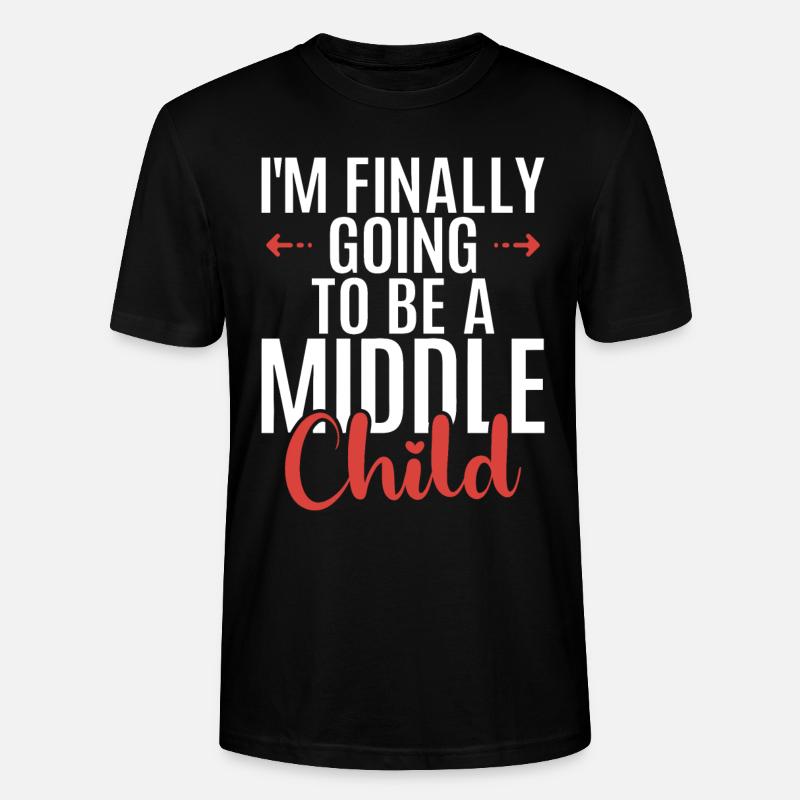 Cadeaux d’enfant du milieu - T-shirt bio CRAFTER Stanley Stella Unisexe - noir
