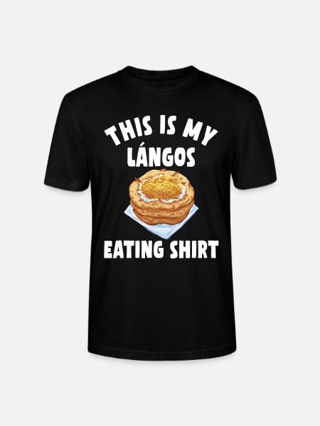 Langos Essen Shirt - Stanley/Stella Unisex Bio-T-Shirt CRAFTER - Schwarz