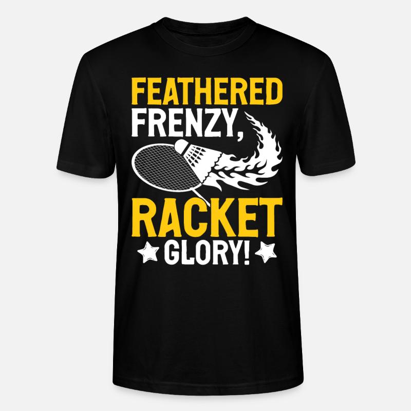 Joueurs de badminton Badminton - T-shirt bio CRAFTER Stanley Stella Unisexe - noir